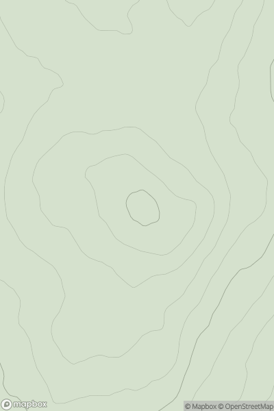 Thumbnail image for Brown Hill [The Glenkens to Annandale] showing contour plot for surrounding peak